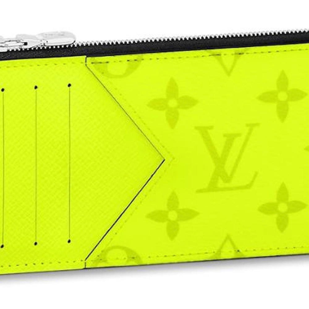 🍋Brand New Lim Ed Louis Vuitton Jaune Coin Cardholder